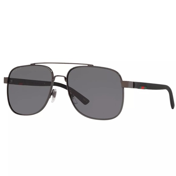 Gucci GG0422S Black/grey (001 ZA) Men’s Sun Glasses - Picture 1 of 3